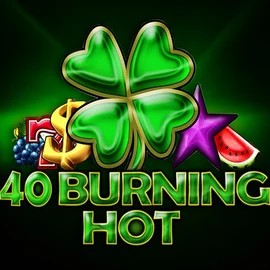 40 Burning Hot by Amusnet Interactive, showcased at n1betcasino.gr – game logo