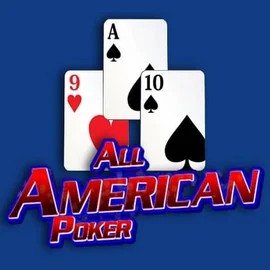 All American Poker slot visual from RTG (Reel Time Gaming) available on n1betcasino.gr