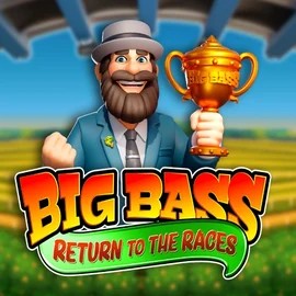 Official Slots logo: Big Bass Return to the Races by Pragmatic Play at N1Bet Casino