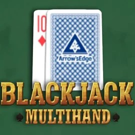 Multihand Blackjack online game logo by Pragmatic Play on n1betcasino.gr