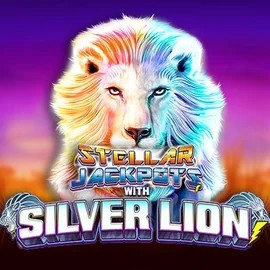Stellar Jackpots with Silver Lion logo by Lightning Box Game at N1Bet Casino